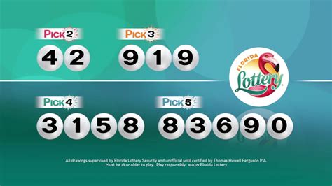 Open the Florida Lottery mobile app and select "POWERBALL," then scroll down and select the green "Pick Numbers" button. . Florida lotto pick 4